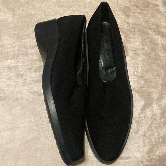 Robert Clergerie Shoes - Robert Clergerie Platform Slip On Stretch Wedge Shoes